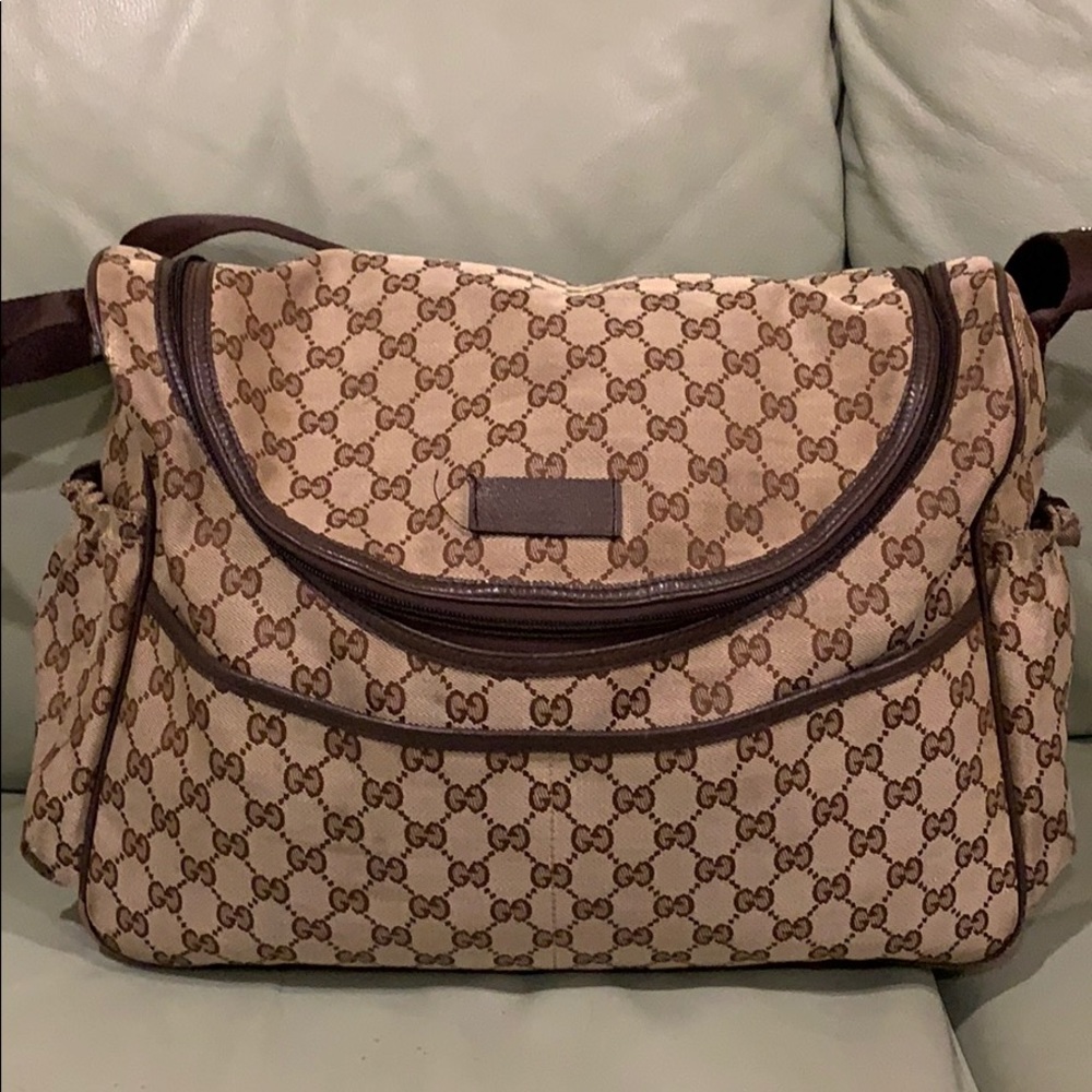 Gucci diaper bag